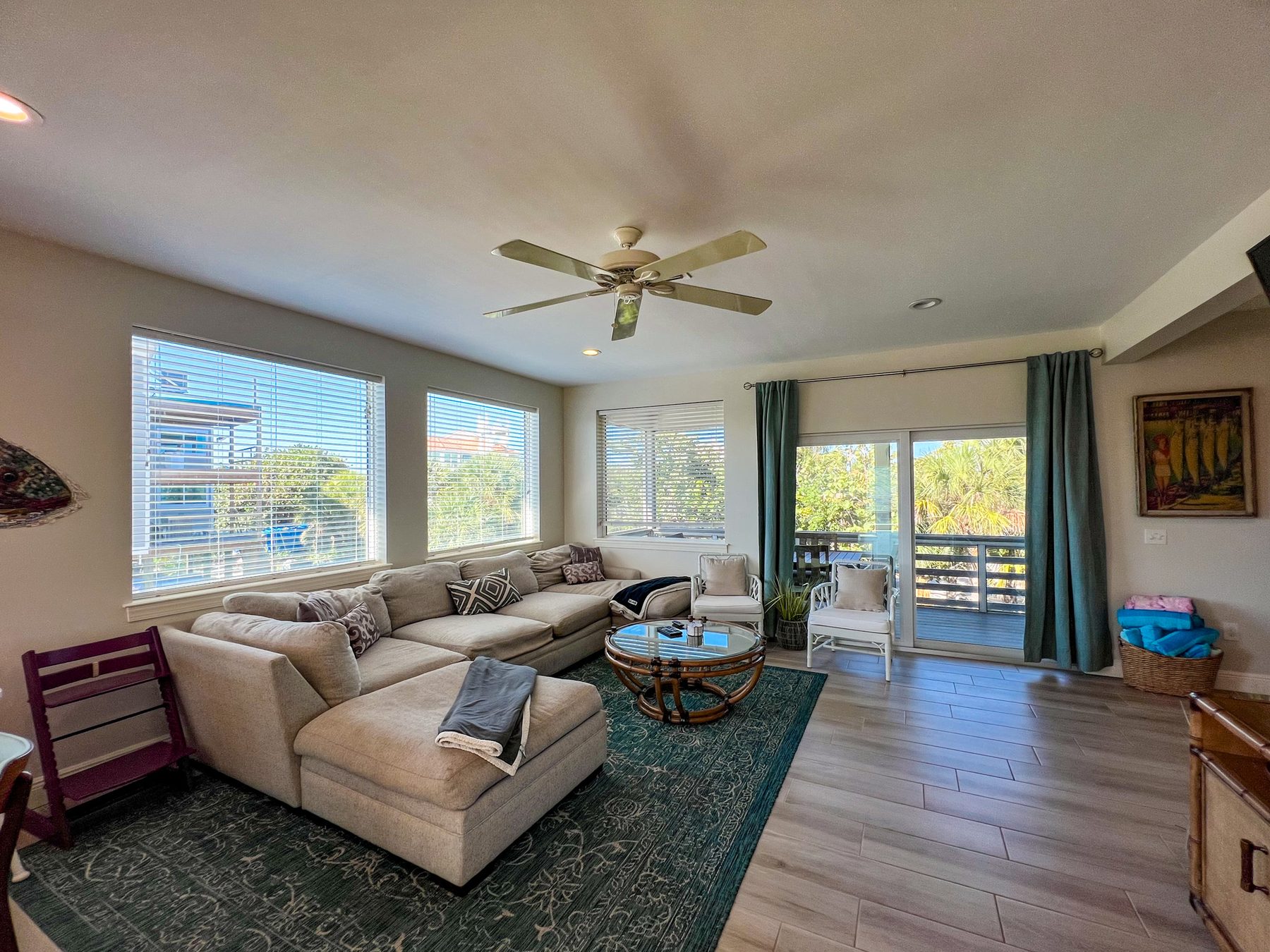 Open living area