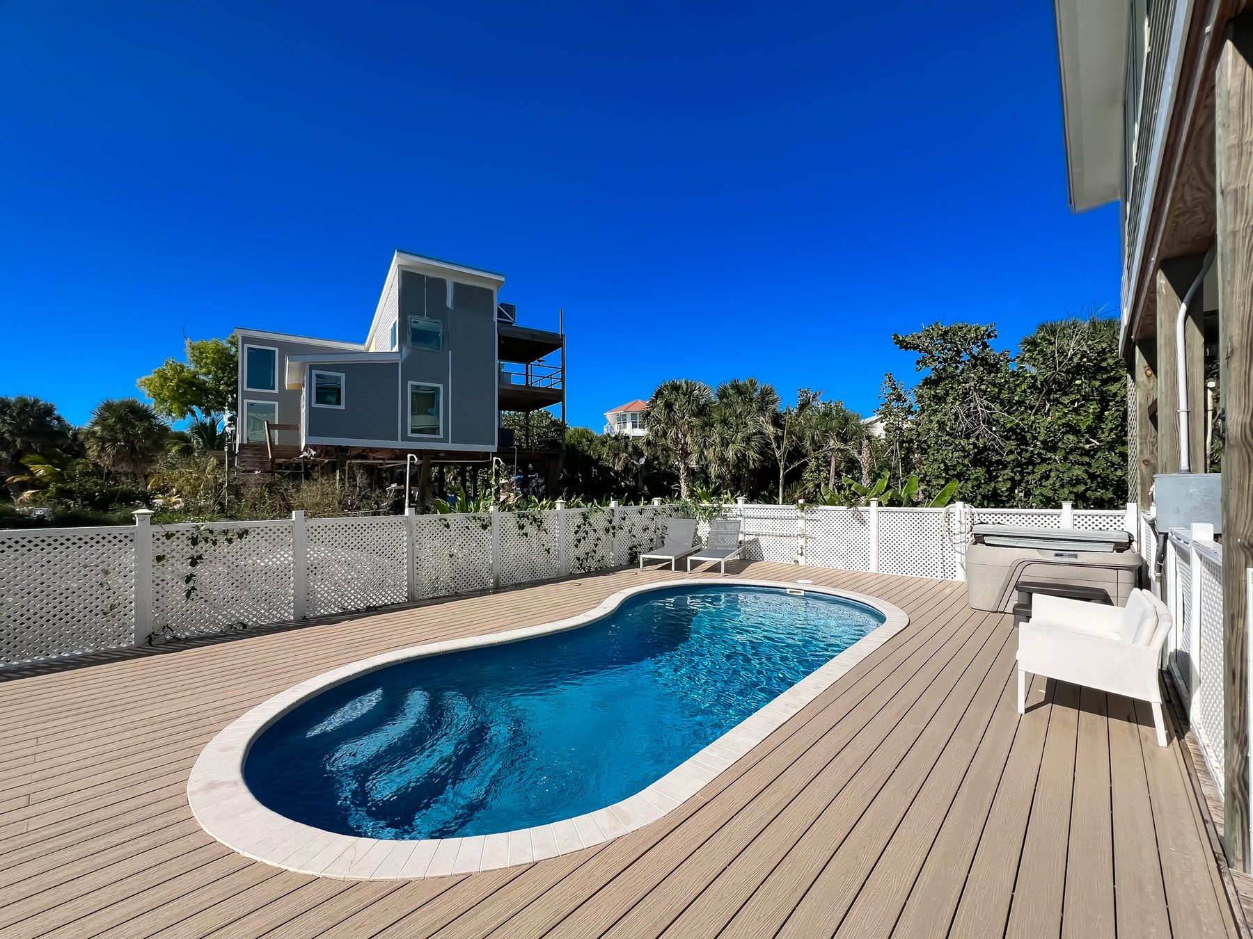 Pool and spa